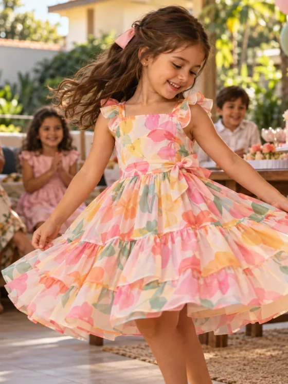 Look infantil feminino para aniversário no Jardim Guanabara IV, Goiânia: ideias com conforto