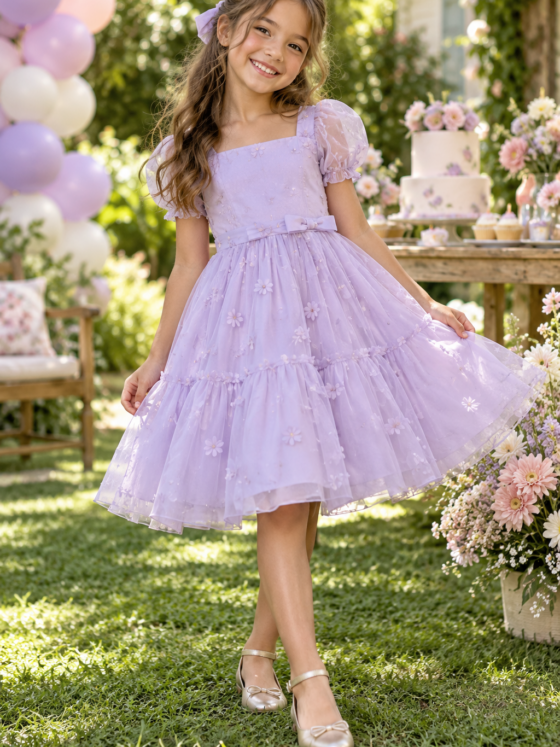 Look infantil feminino para aniversário no Setor Bueno Oeste, Goiânia: ideias com conforto