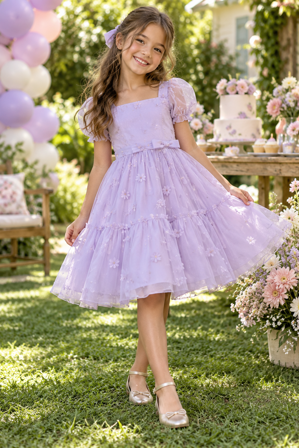 Look infantil feminino para aniversário no Setor Bueno Oeste, Goiânia: ideias com conforto