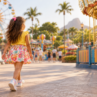 Vestido infantil para aniversário em Alto Horizonte: temas, conforto e tamanhos