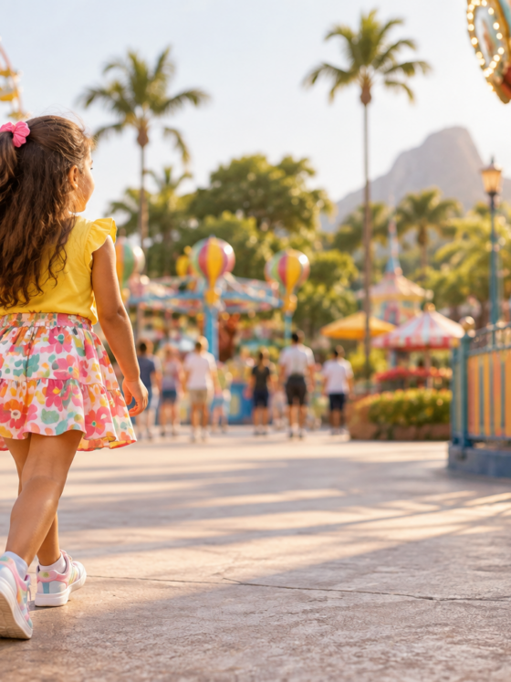 Look infantil para parque de diversões: conforto e estilo para brincar