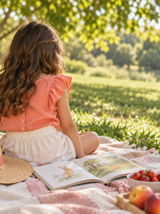 Look infantil para piquenique: conforto, proteção e estilo