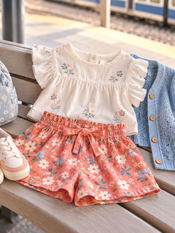 Roupa infantil para viagem de trem: conforto, camadas e checklist