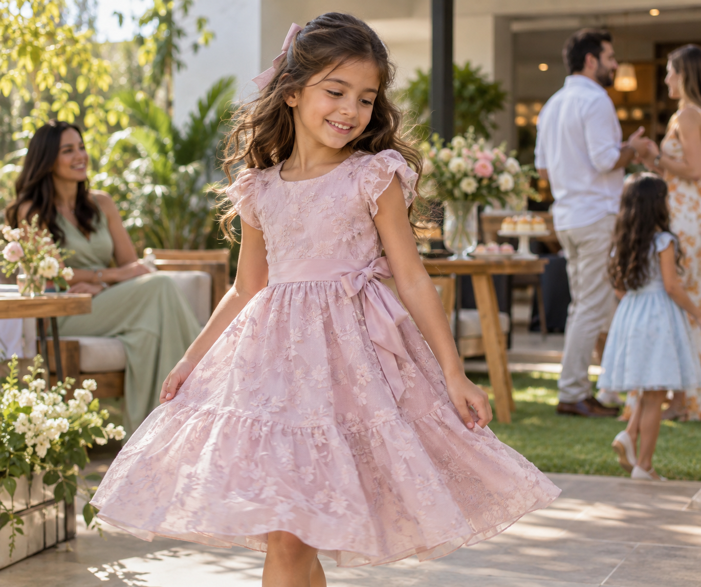 Moda infantil feminina no Jardim Petrópolis Sul, Goiânia: vestidos e looks para ocasiões especiais