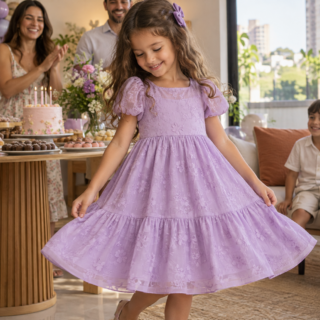 Vestido infantil para festa em Goiás Velho: como escolher com conforto