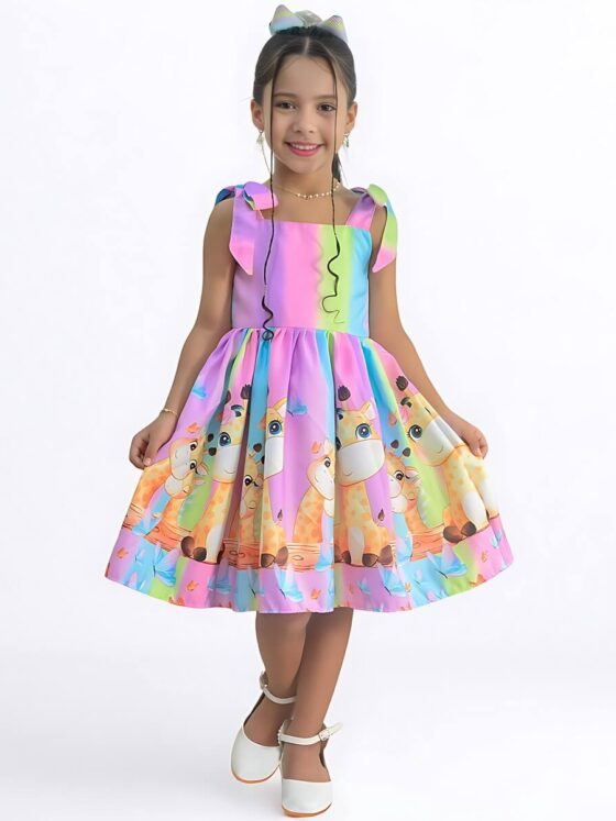 Vestido infantil para festa em Simolândia: como escolher modelo, tecido e conforto