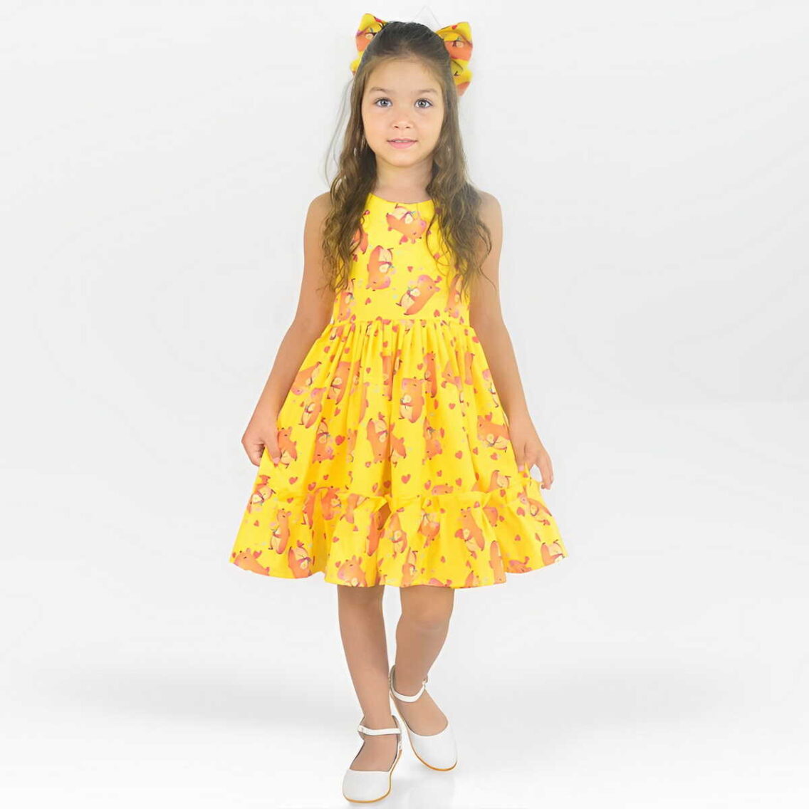 Vestido infantil para aniversário em Itauçu: temas, conforto e tamanhos