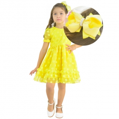 Vestido infantil para aniversário em Jandaia: guia de escolha por idade e ocasião