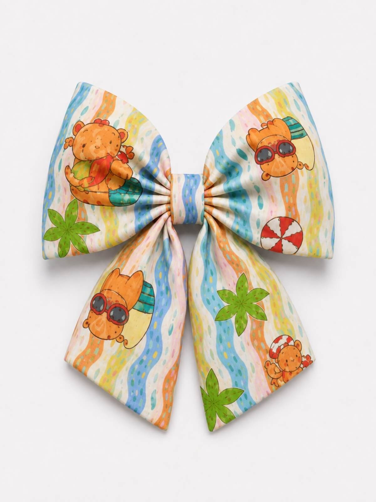 Vista complementar de vestido infantil temático para ocasião especial
