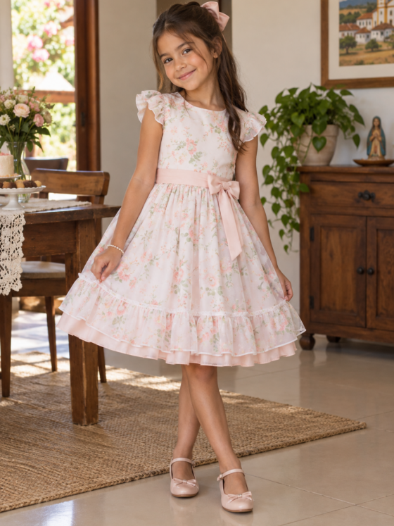 Vestido infantil para festa em Edealina: conforto, tecido e ocasião