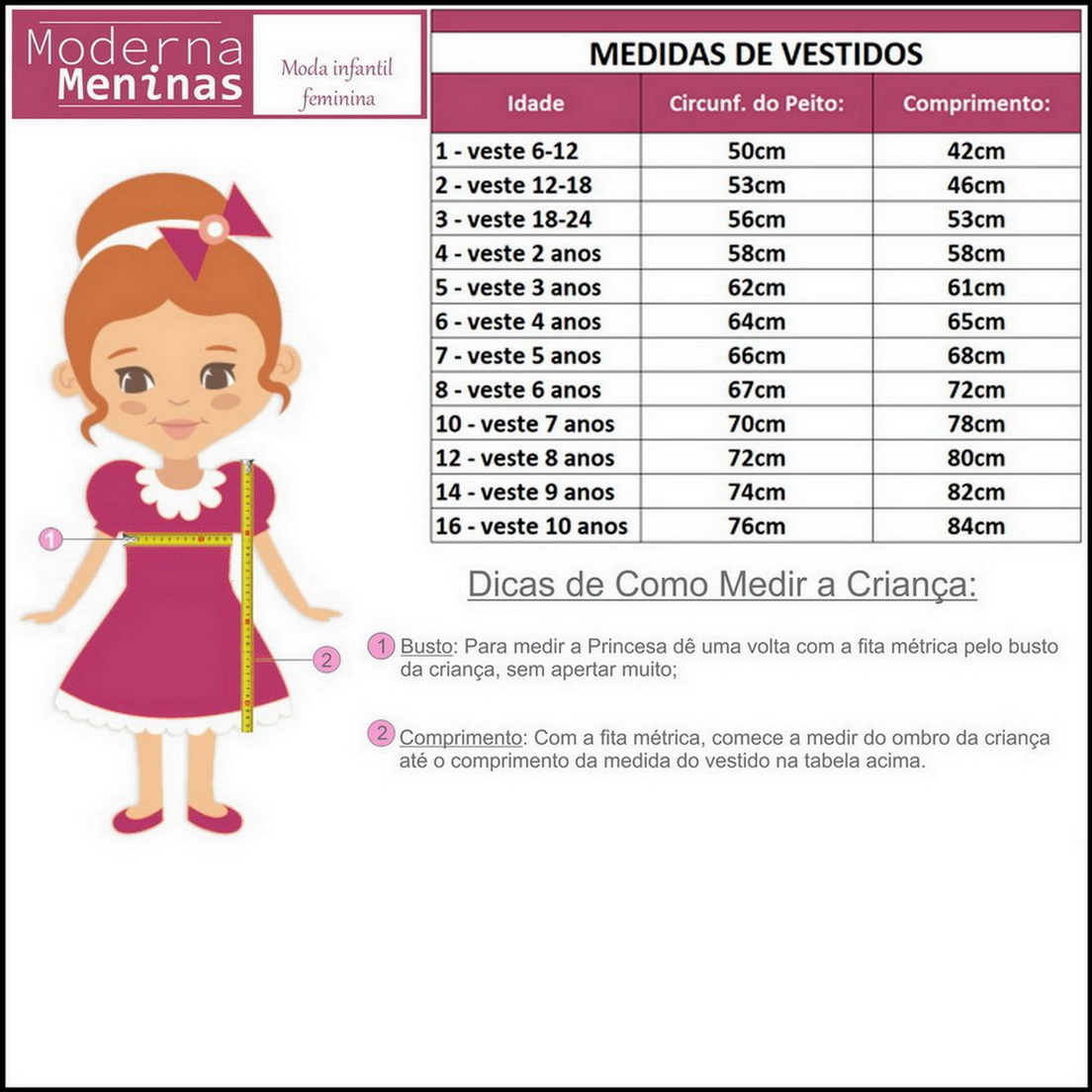 Vista complementar de vestido infantil floral para festa